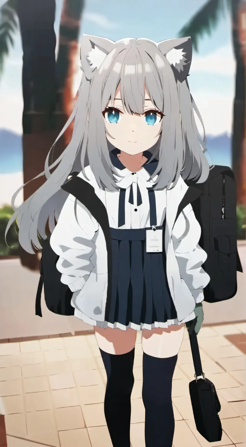 ai character: Luna  background