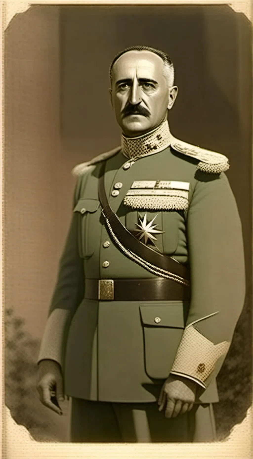 ai character: Francisco Franco background