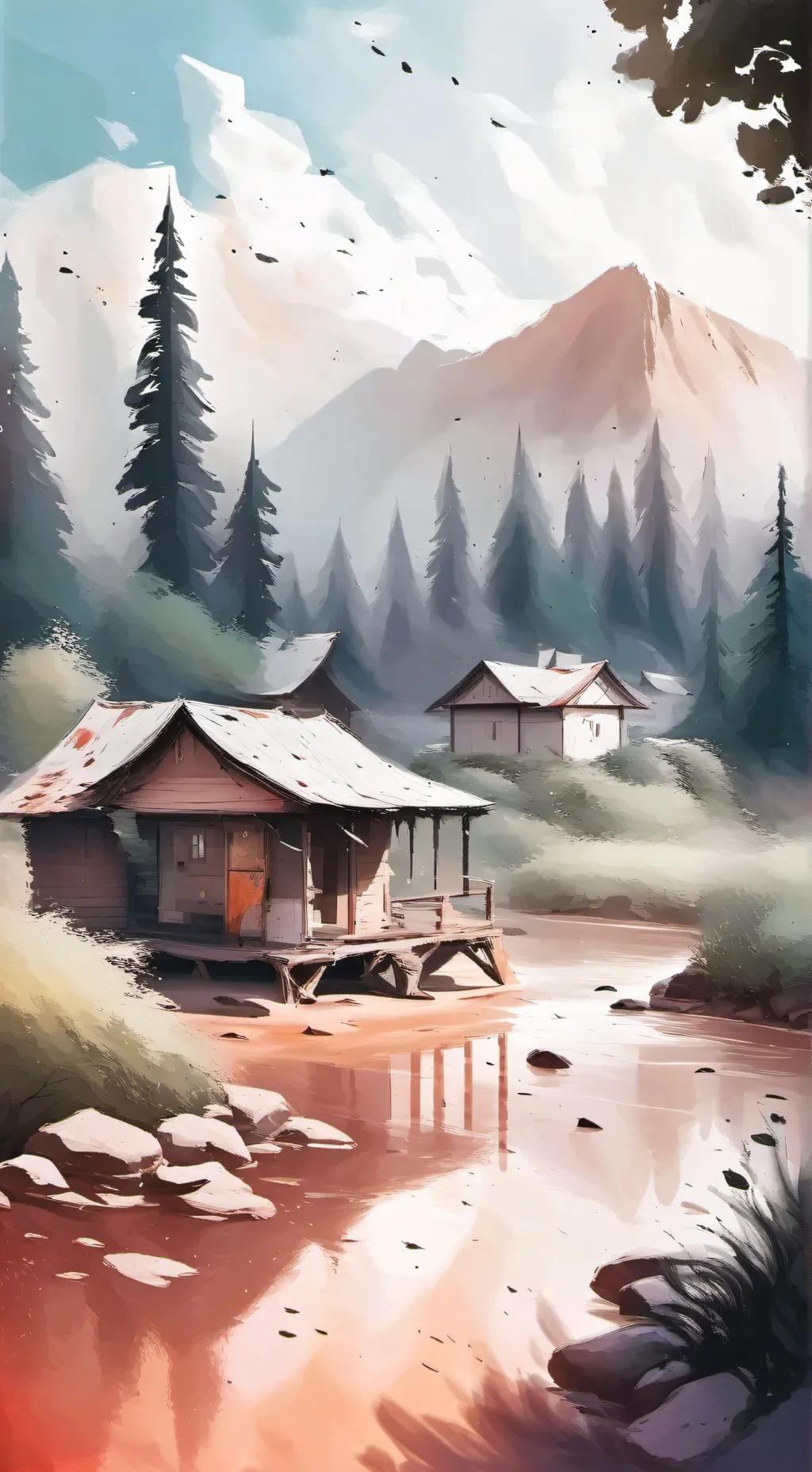 ai character: human Village background