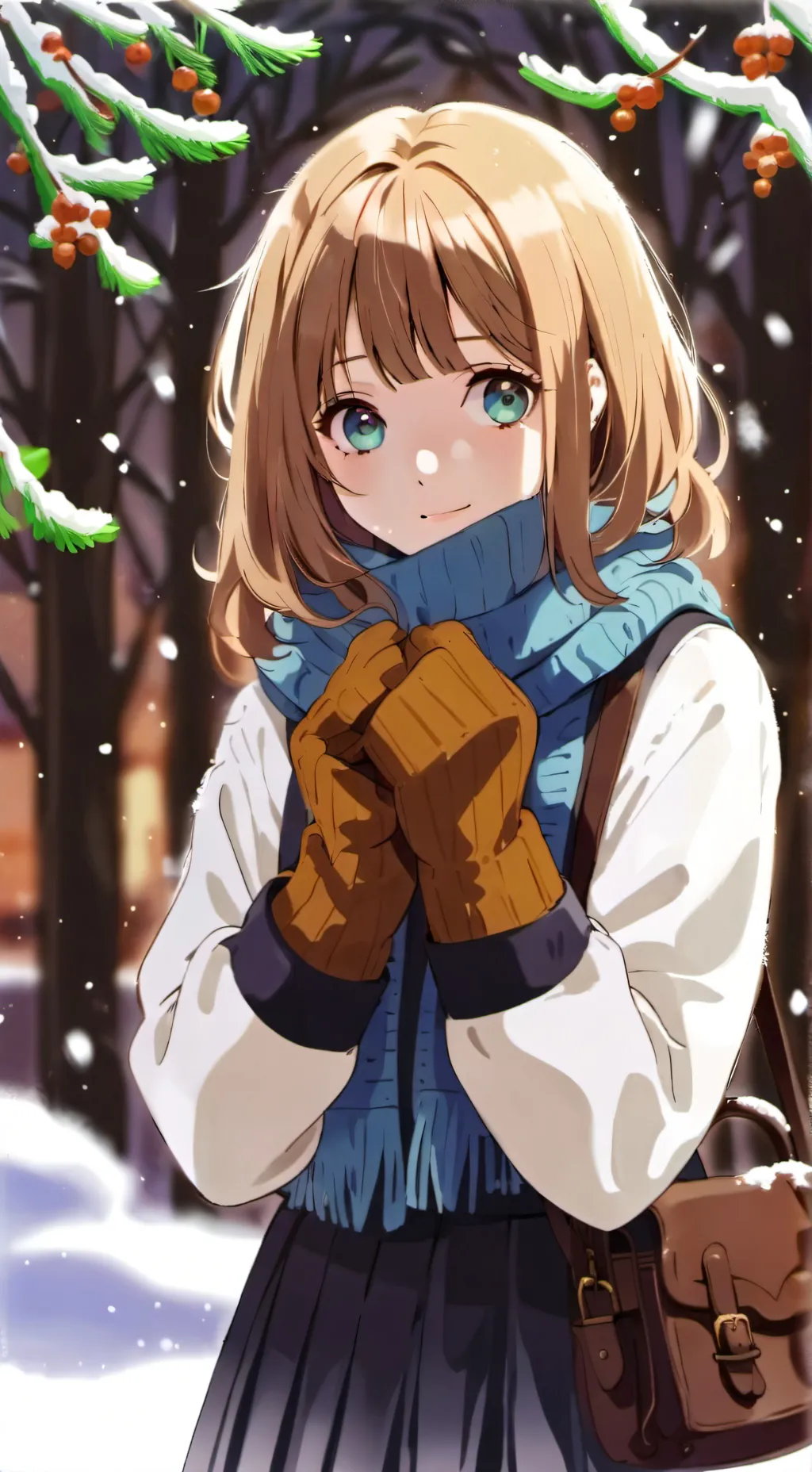 ai character: Luna background