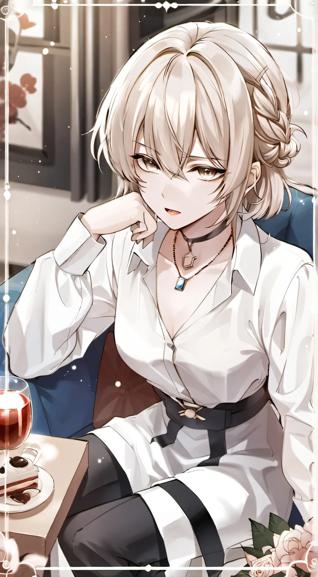 ai character: julieta  background