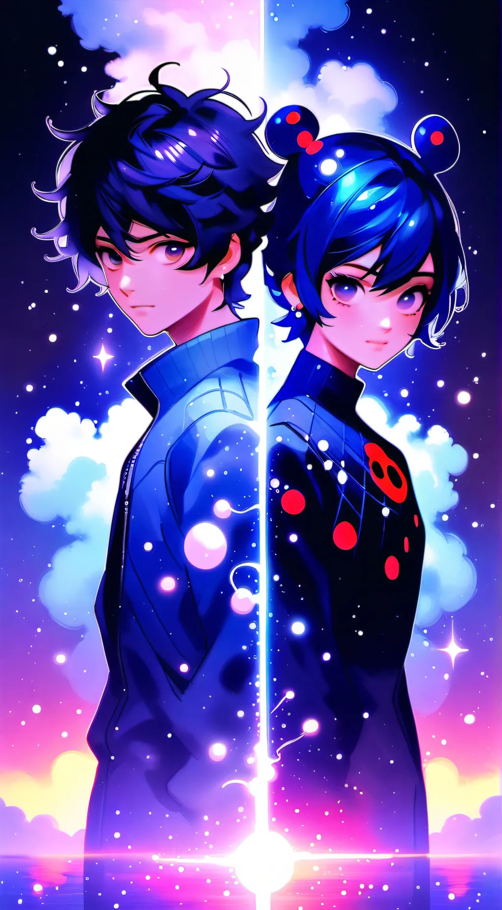 ai character: Miraculous  background