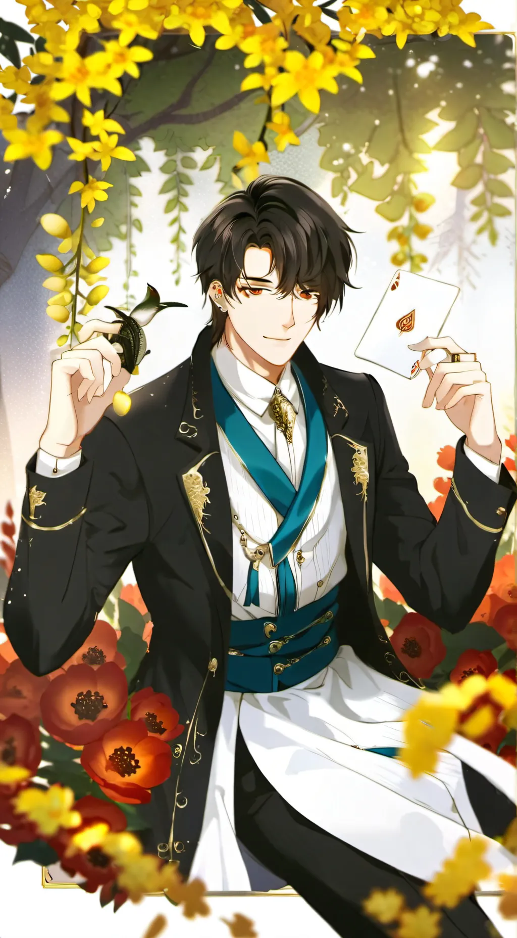 ai character: Demons/ROYAL high  background