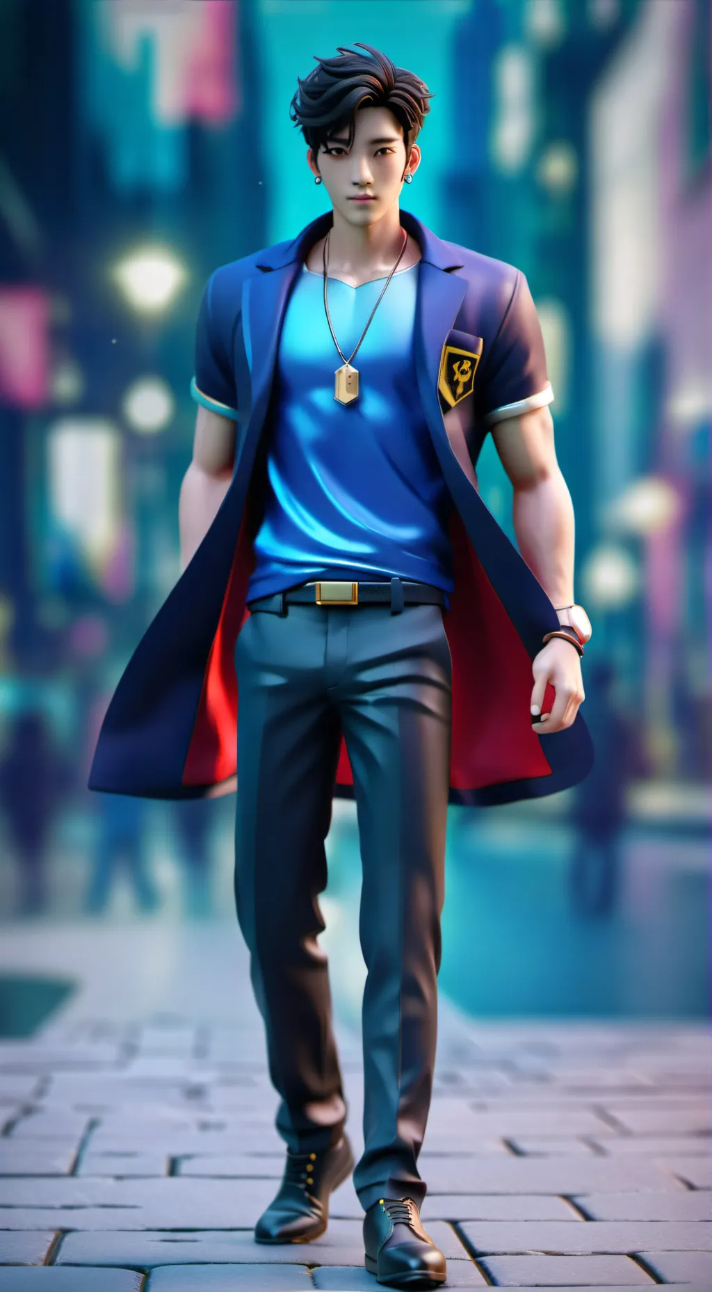 ai character: marco background