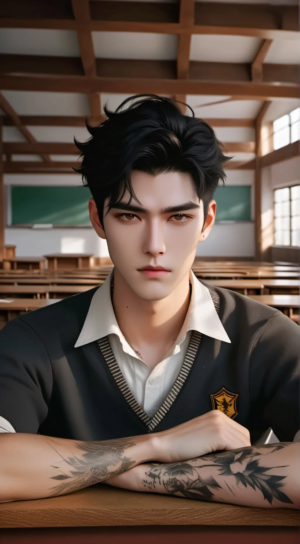 ai character: Trevor background