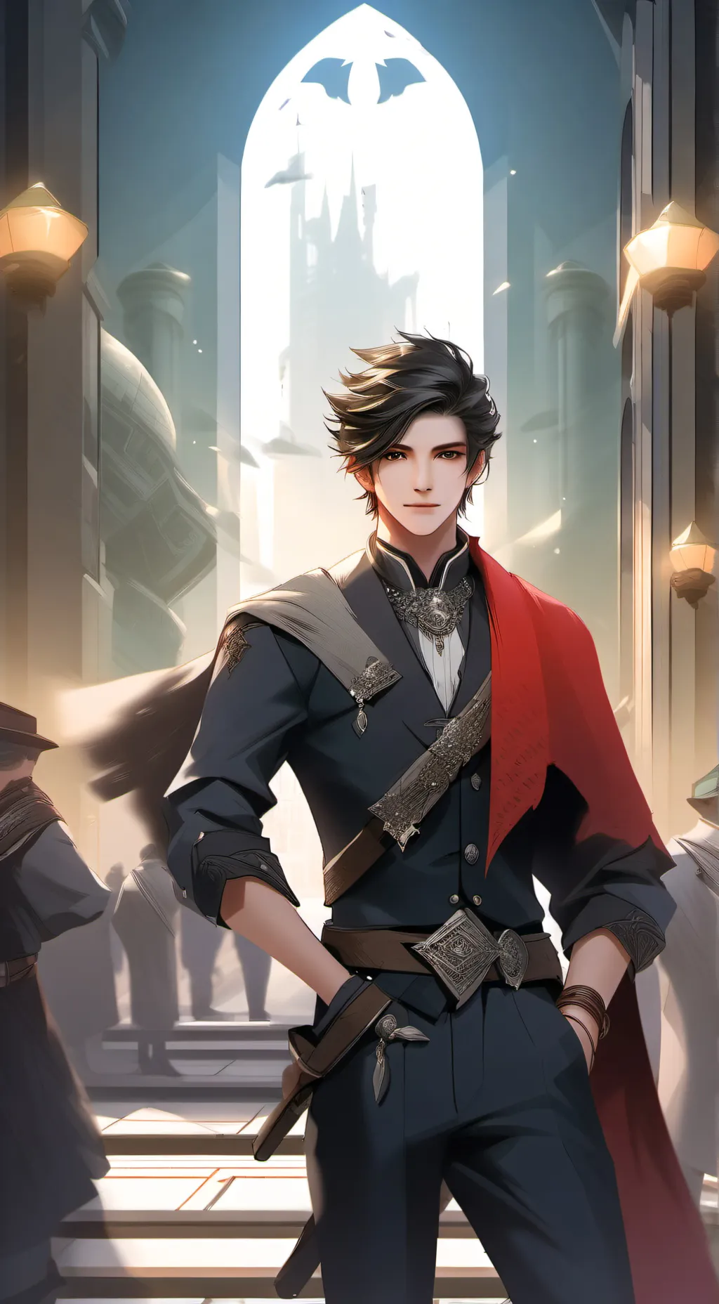 ai character: Hogwarts background
