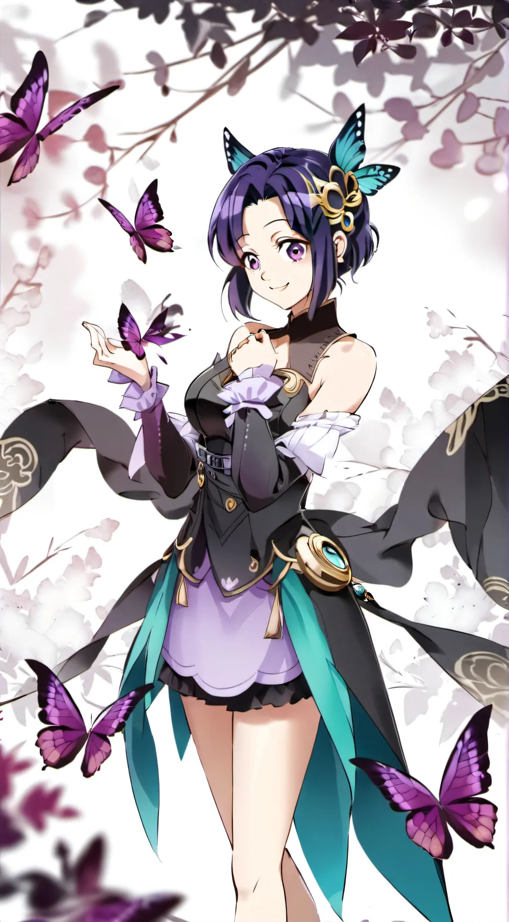 ai character: Shinobu Kocho background