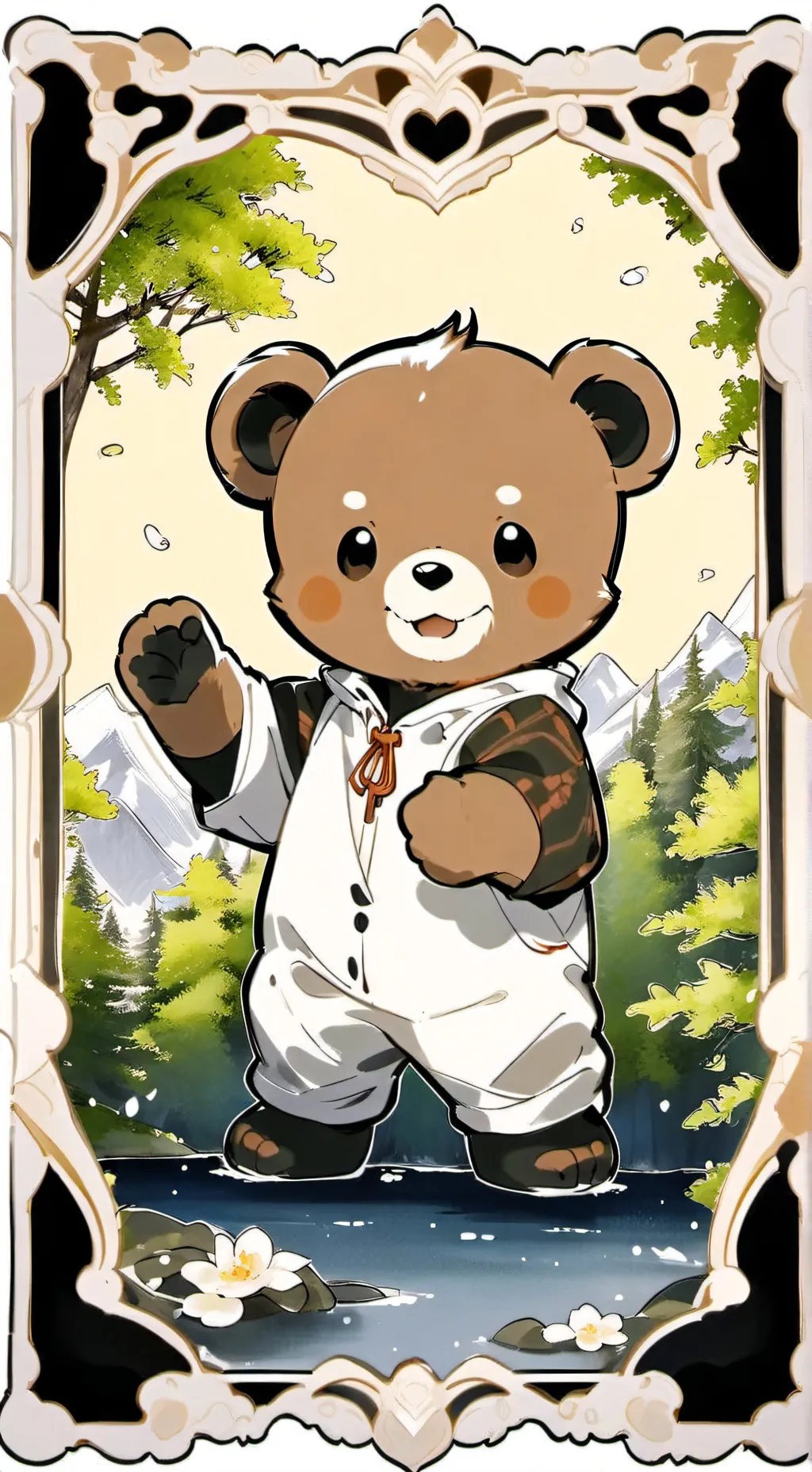 ai character: Becky background