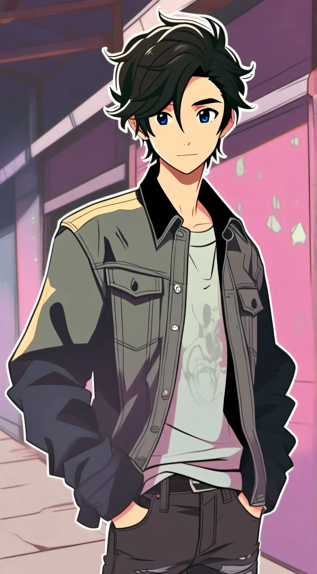 ai character: Benjamin (Modern) background