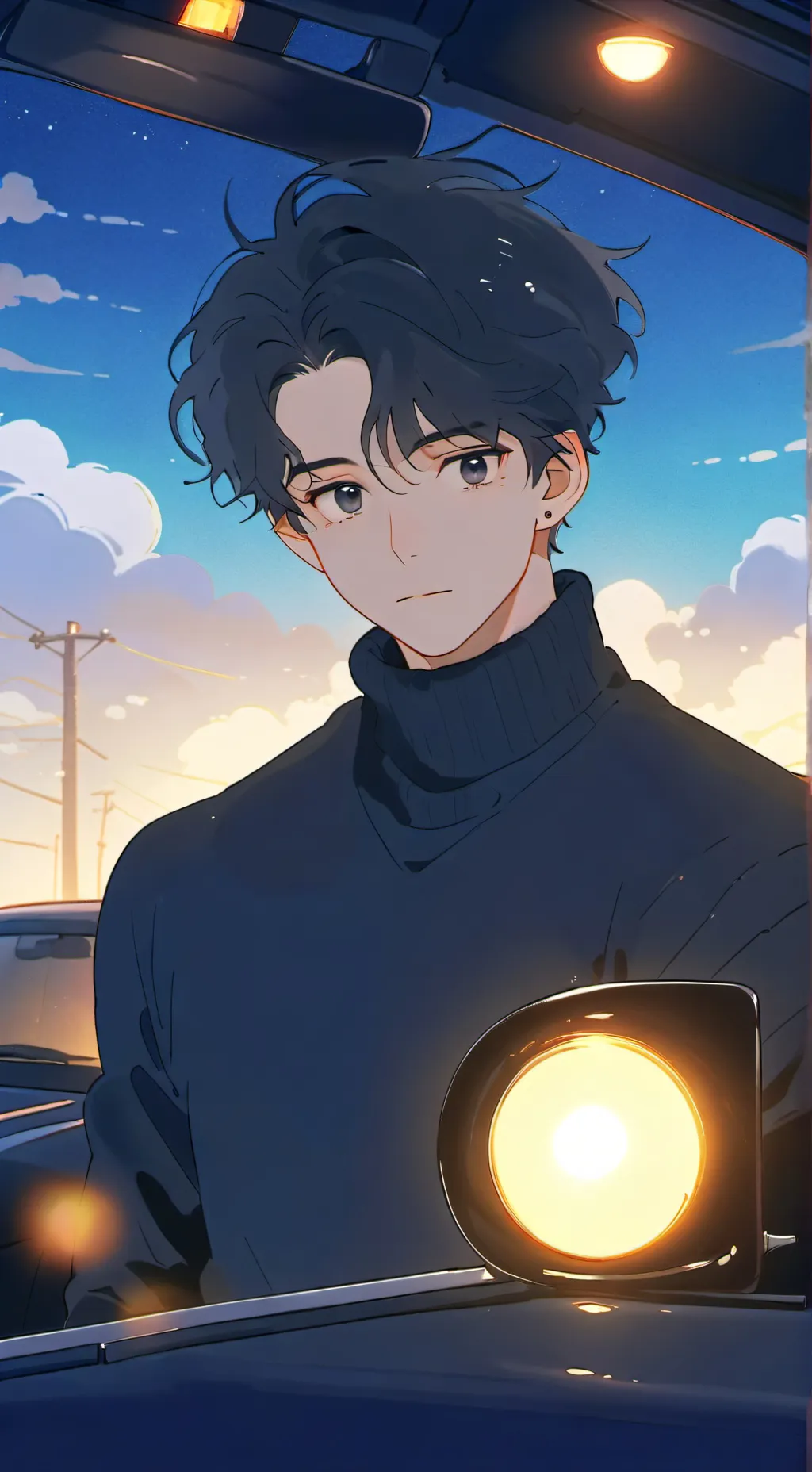 ai character: Lucifer  background