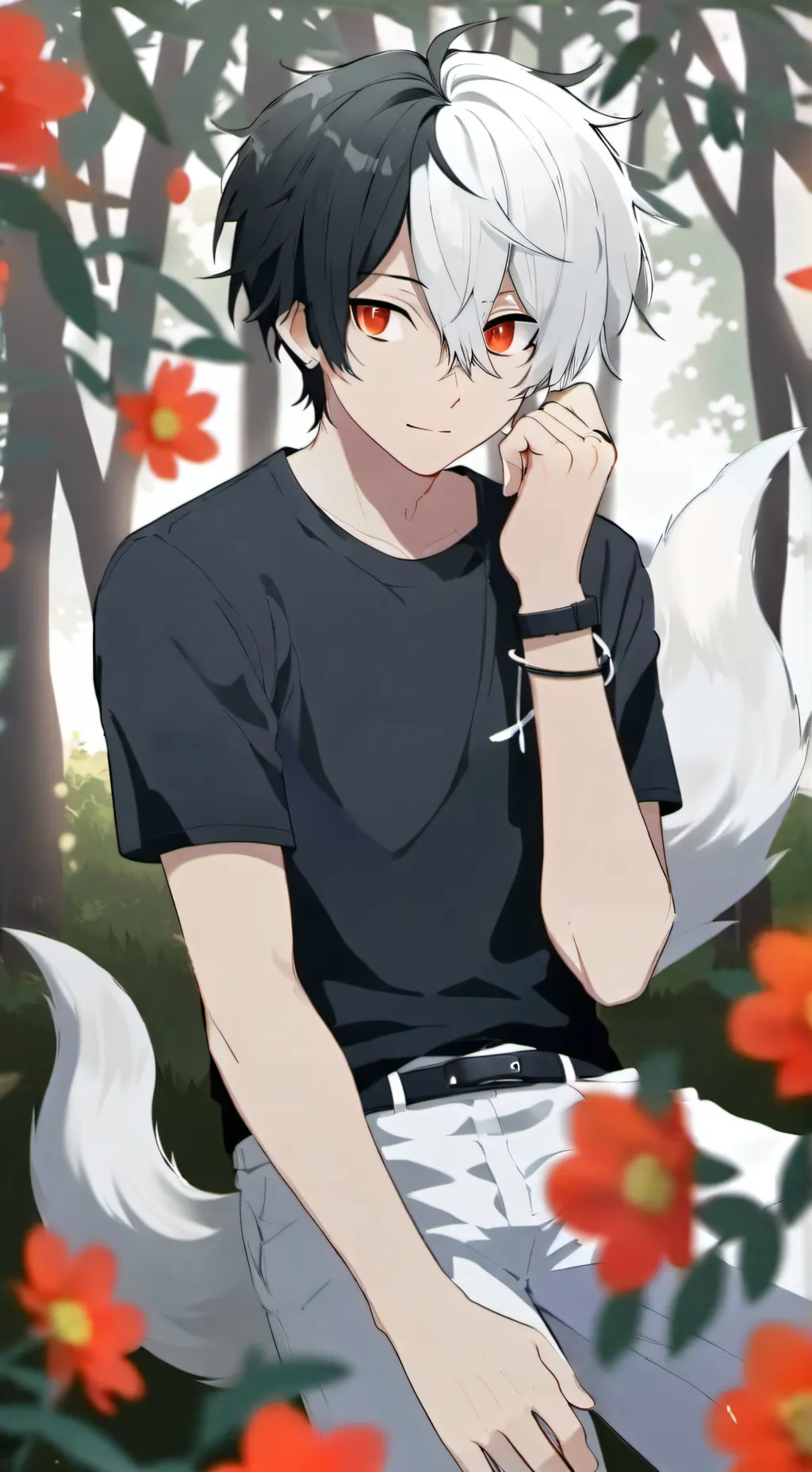 ai character: Tom  background