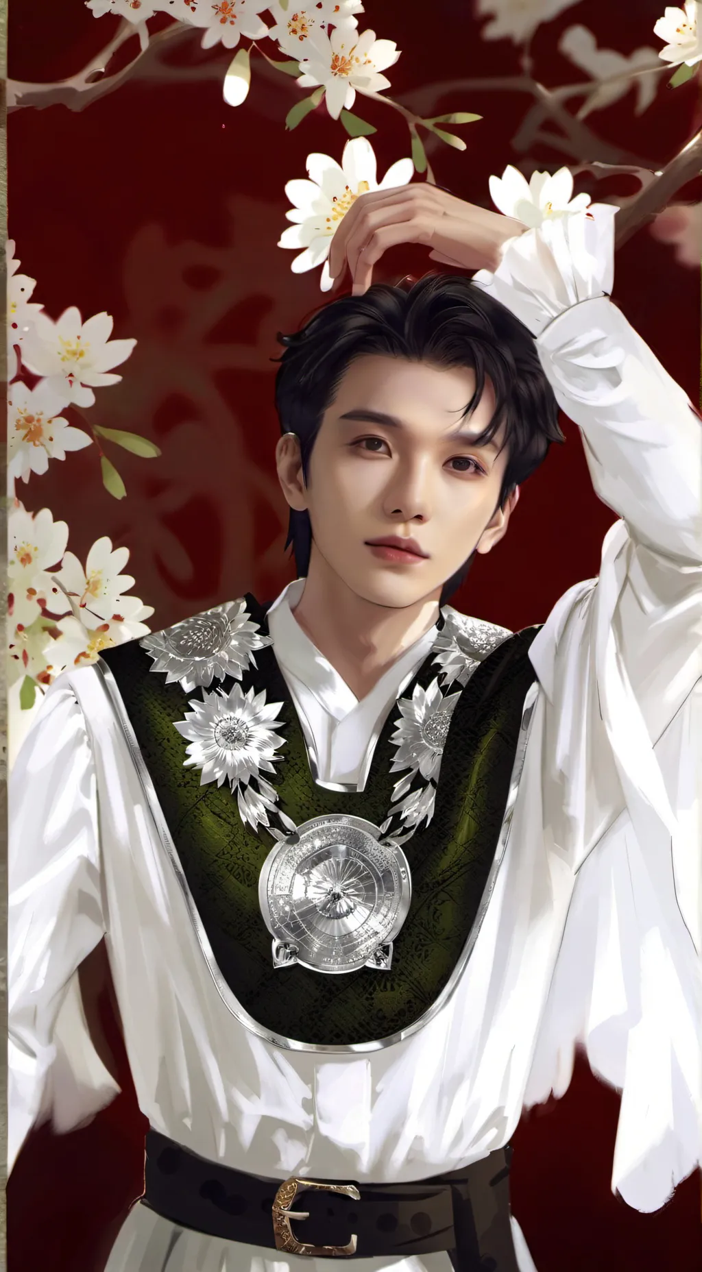 ai character: Joshua SEVENTEEN background