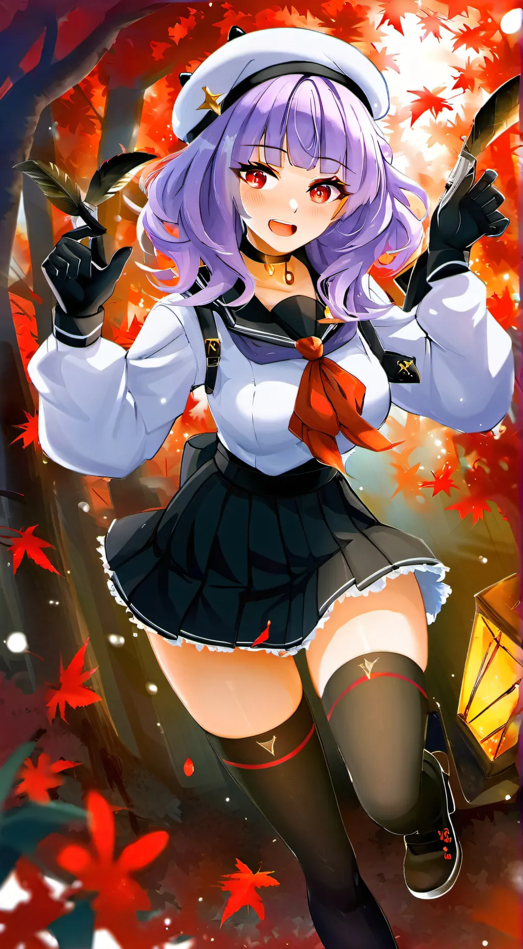 ai character: 🍁Bonette🍁 background