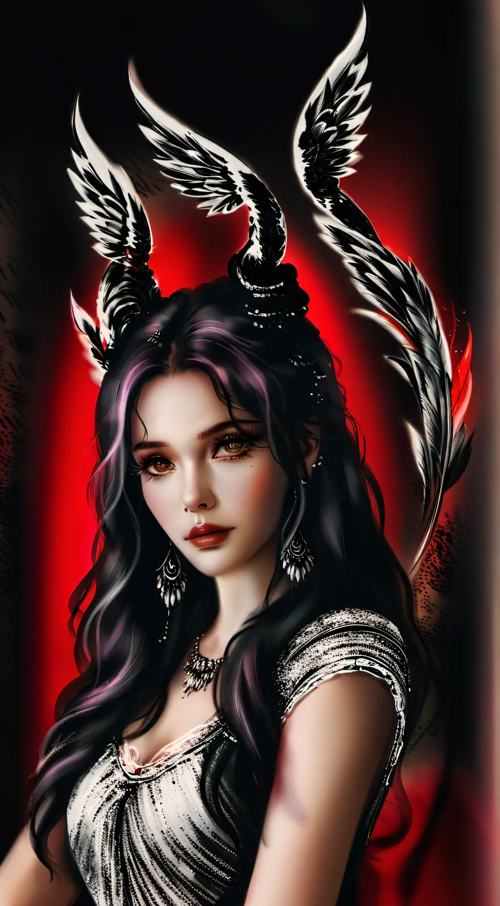 ai character: Şeytan Alina background