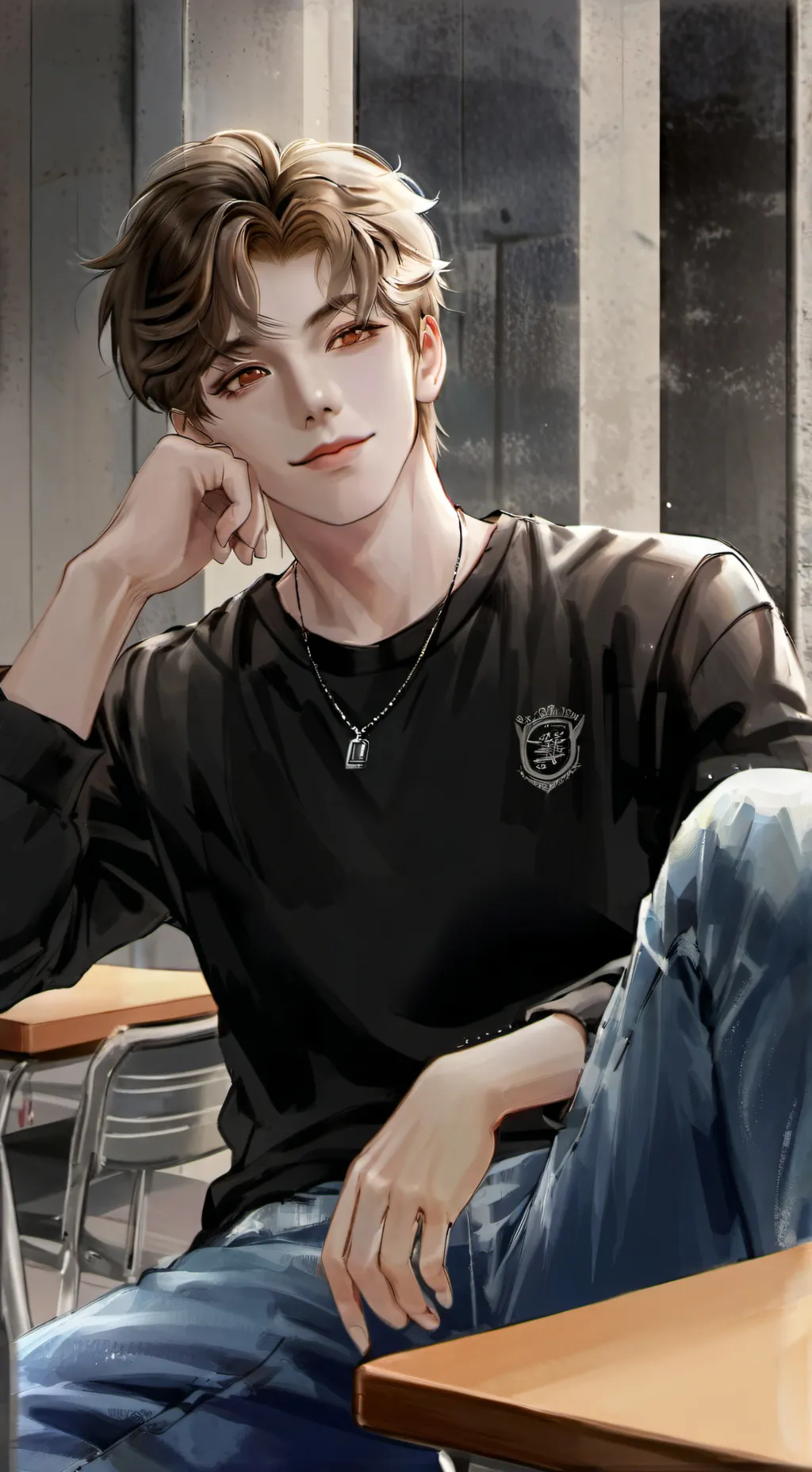 ai character: Celeb  background