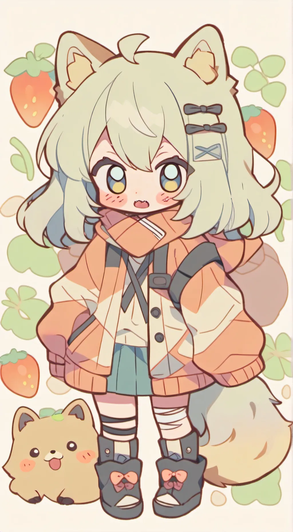 ai character: deku's little sis background