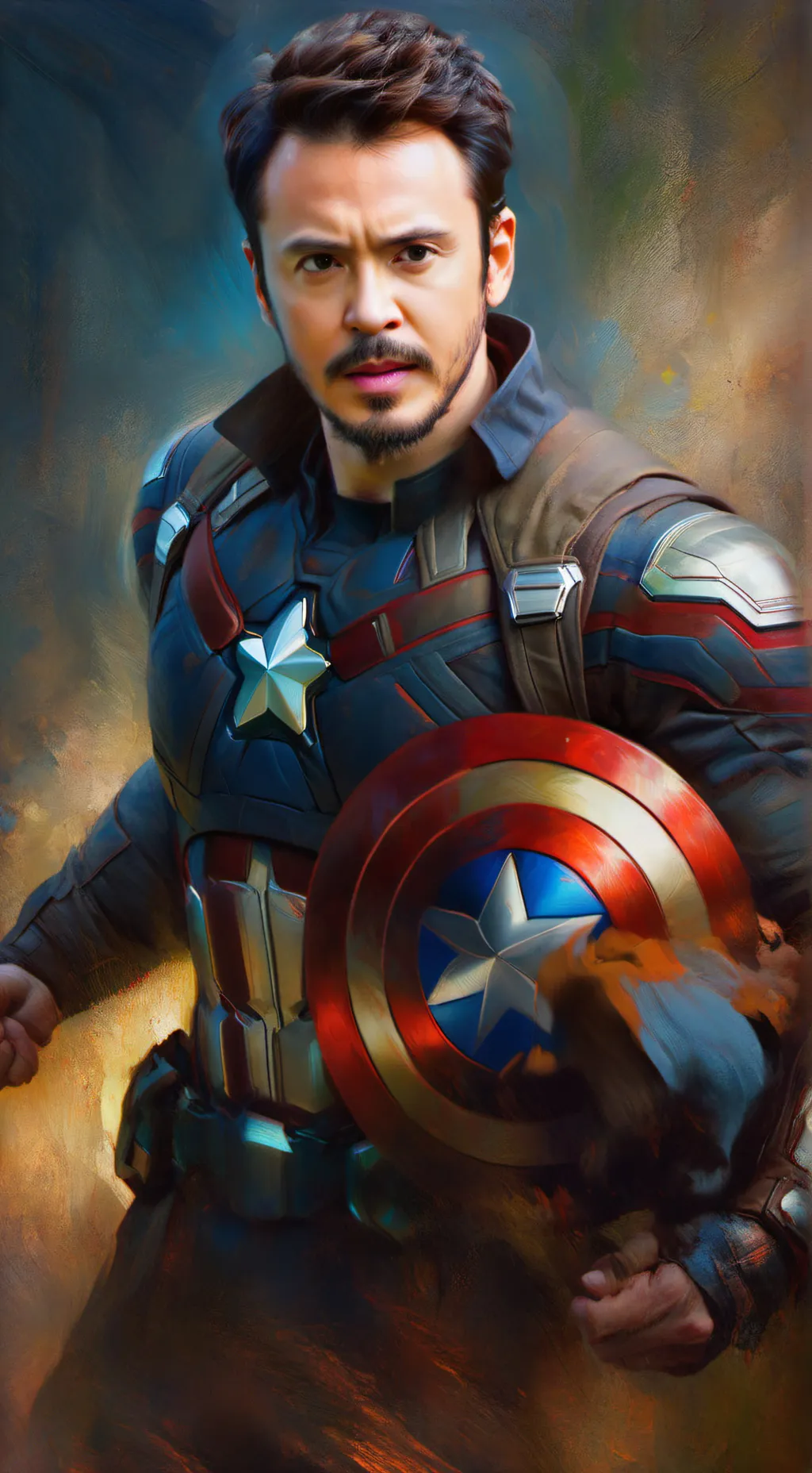 ai character: bucky barnes background