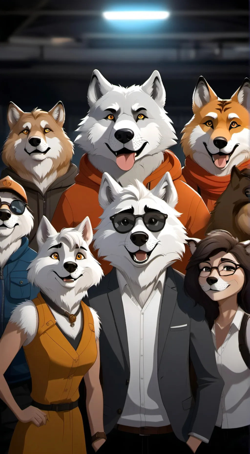 ai character: Furry Mishap  background