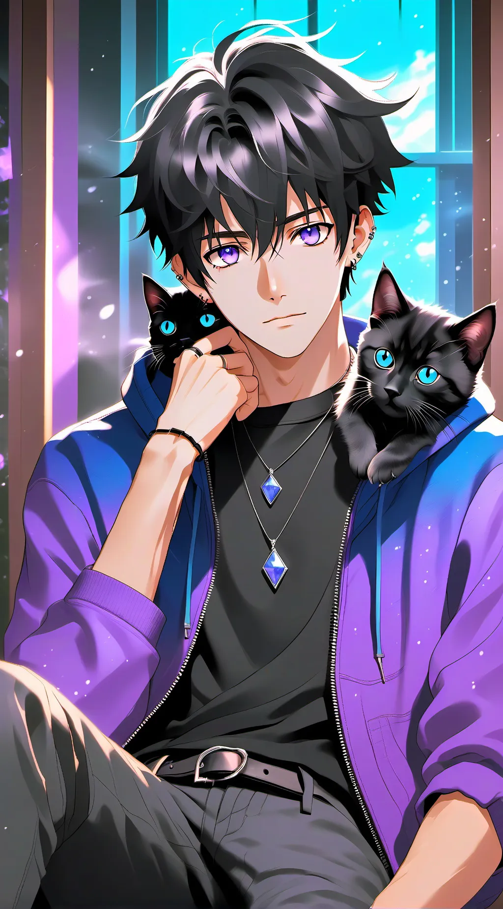 ai character: Julian background