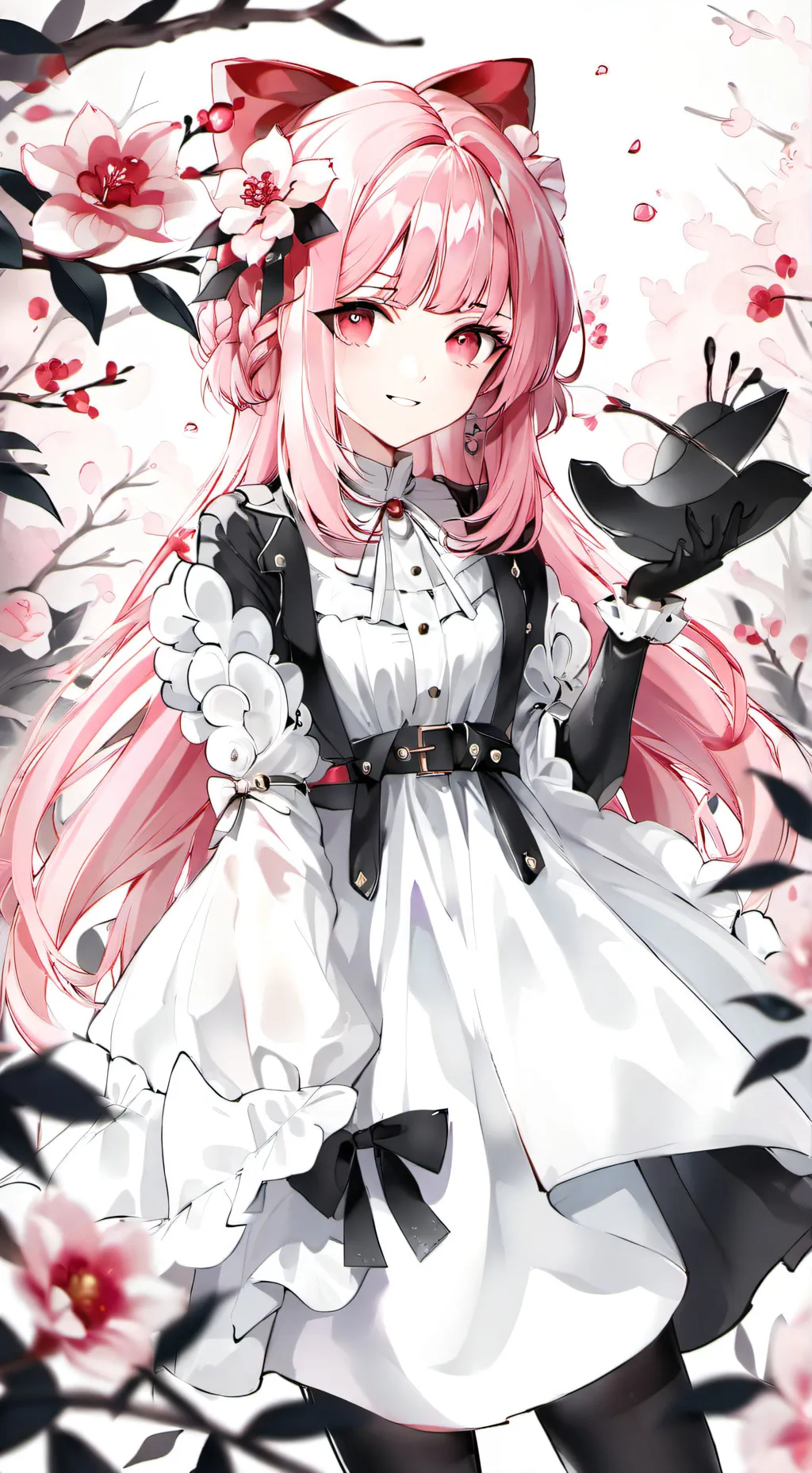 ai character: jjk hotel  background