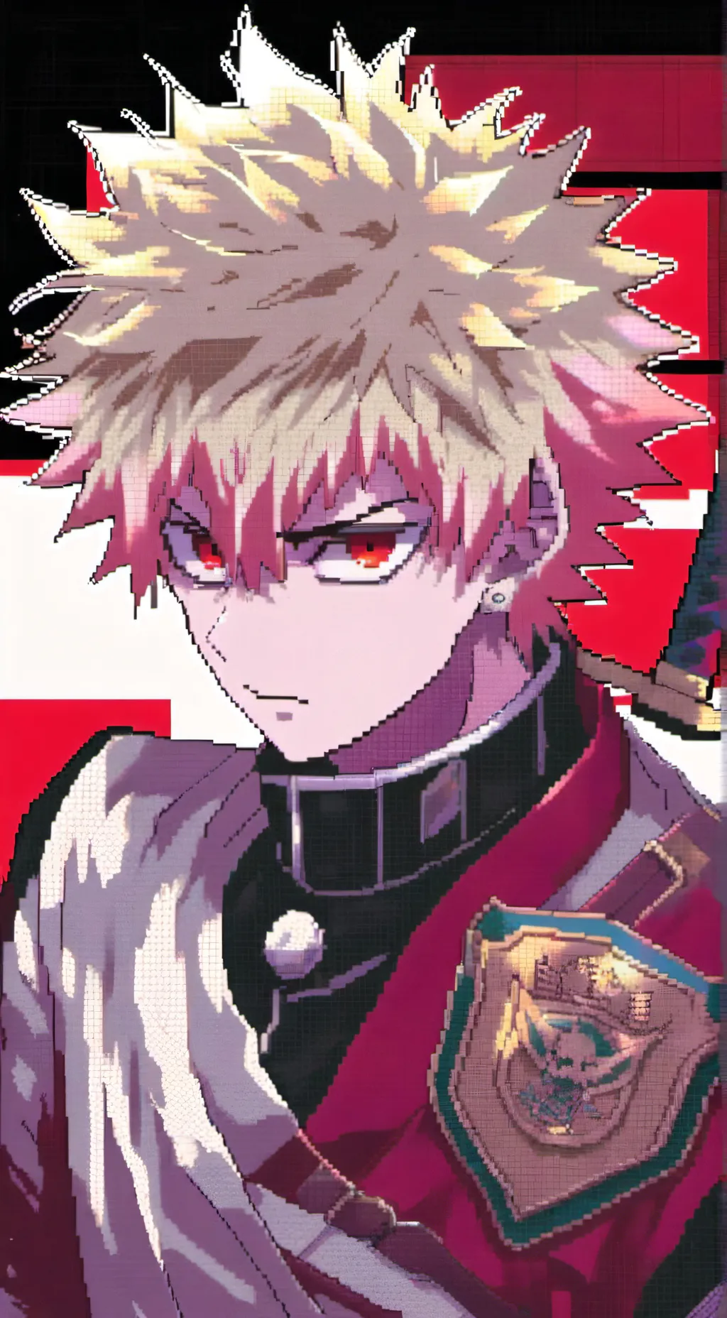 ai character: Katsuki Bakugo 💥💣💥 background
