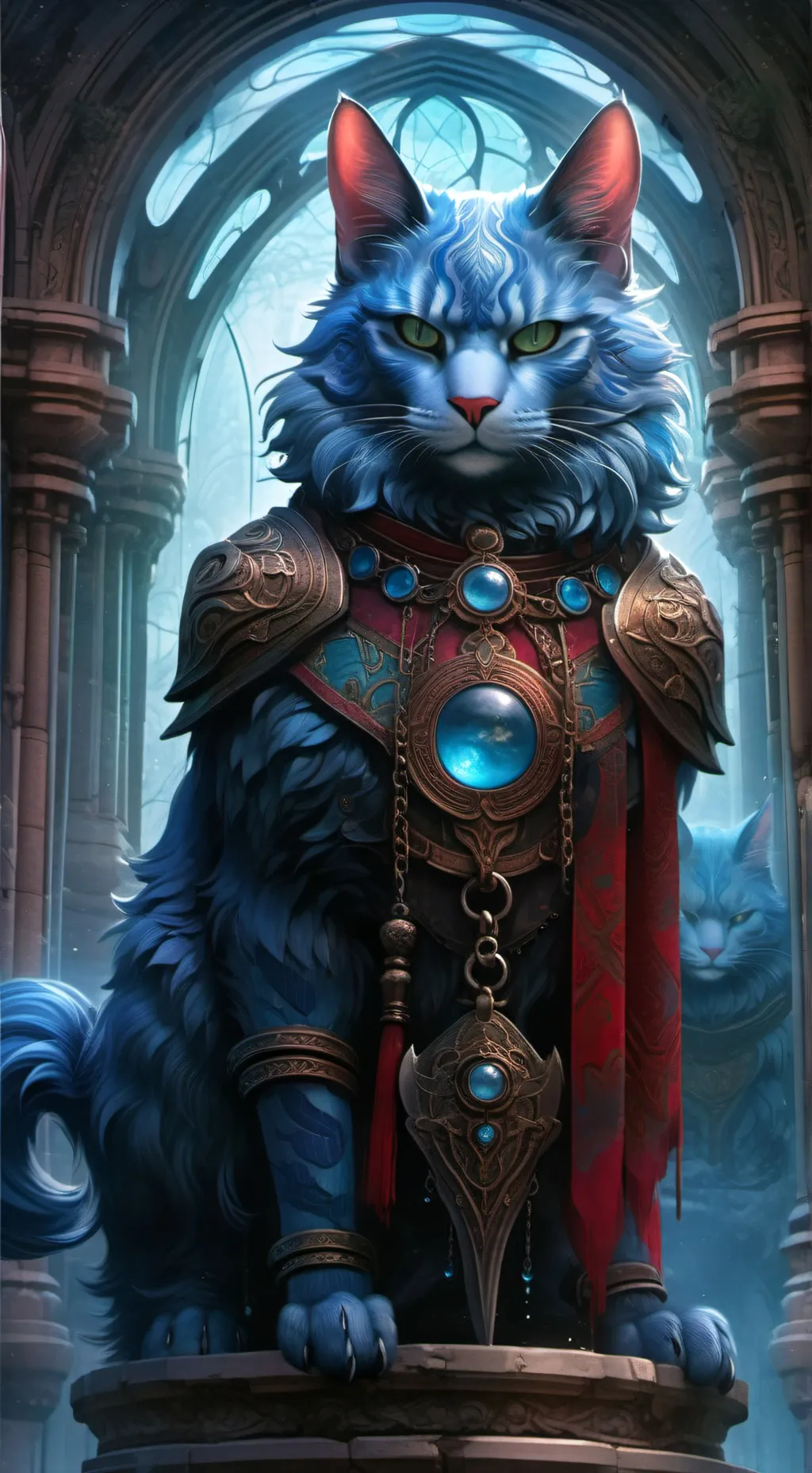 ai character: Leo background