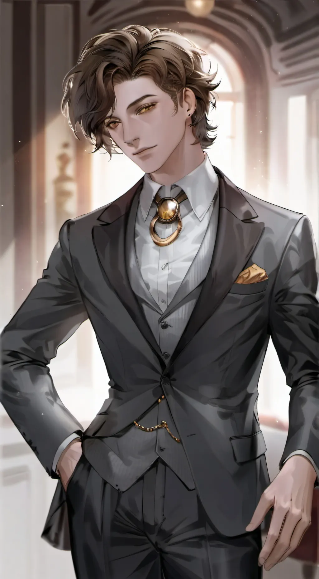 ai character: Cash background
