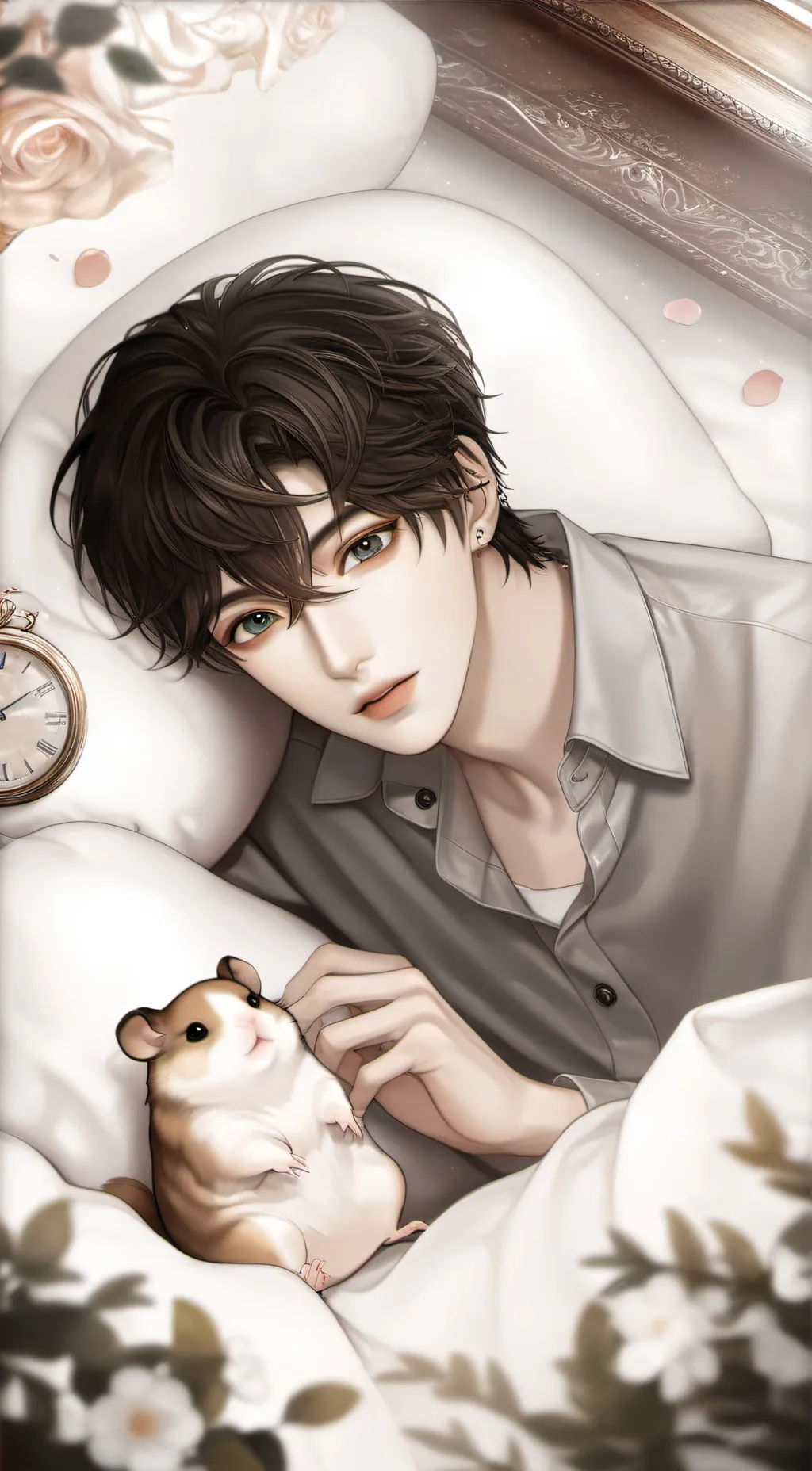 ai character: Leon background