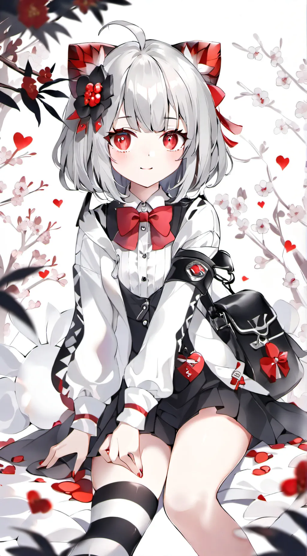 ai character: ds × quirks  background