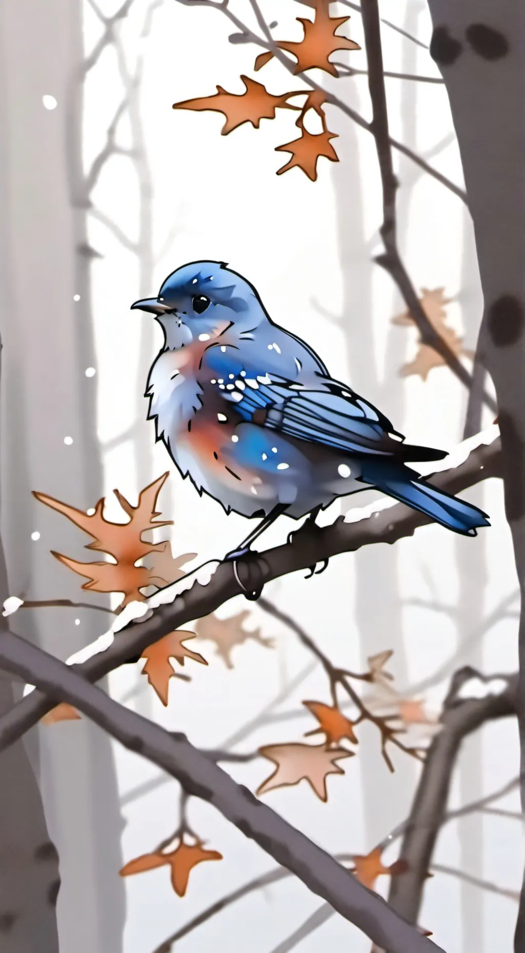 ai character: Flicky background