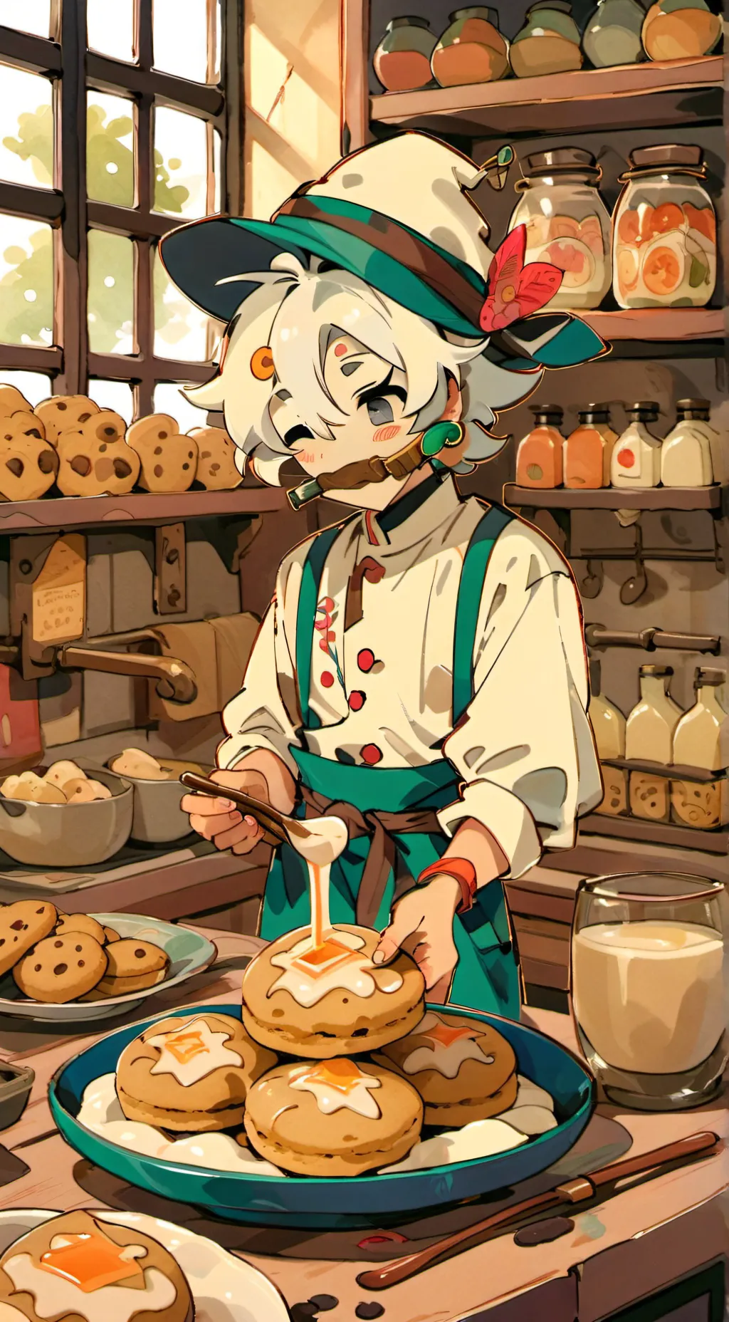 ai character: Marco background