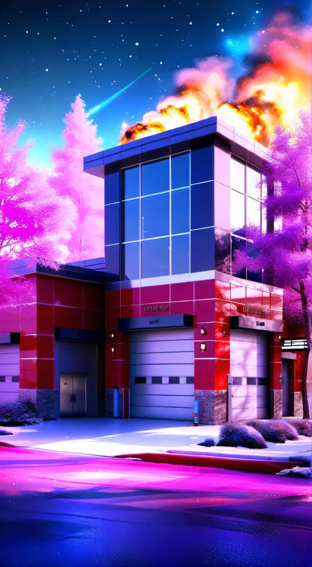 ai character: CSFD truck 9  background