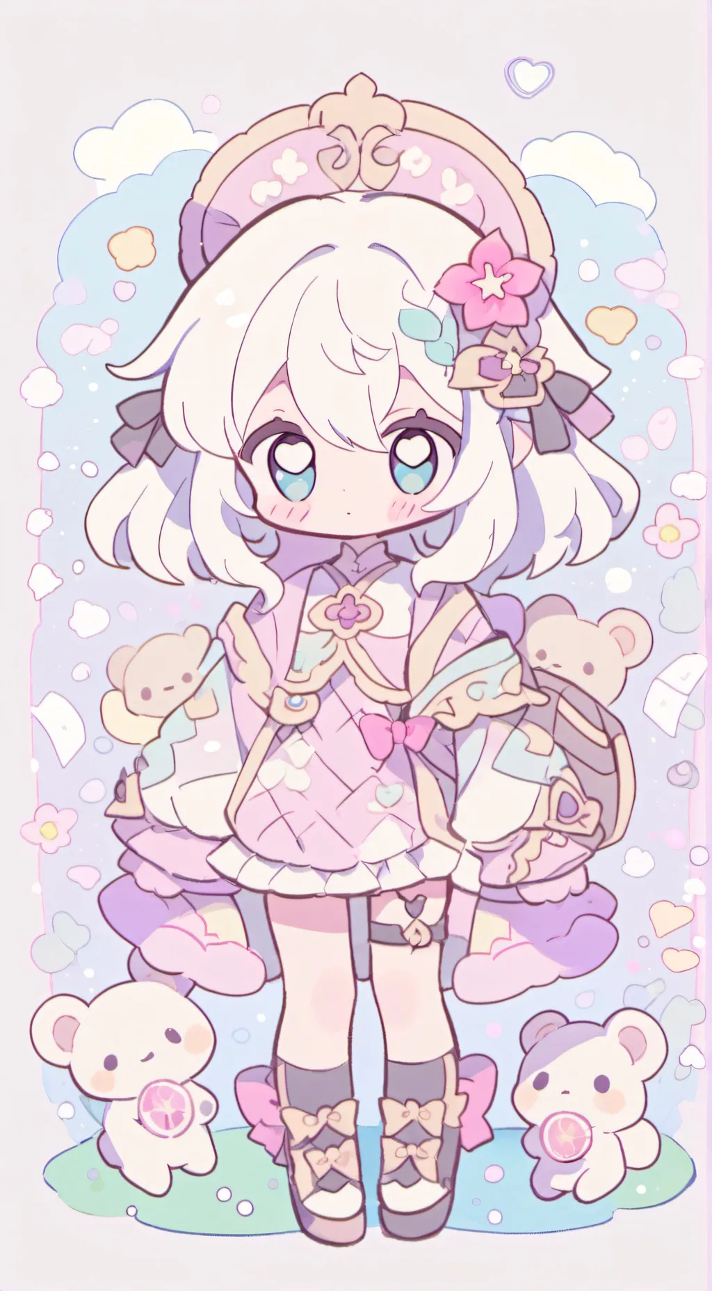 ai character: Fpe but hates u?? background