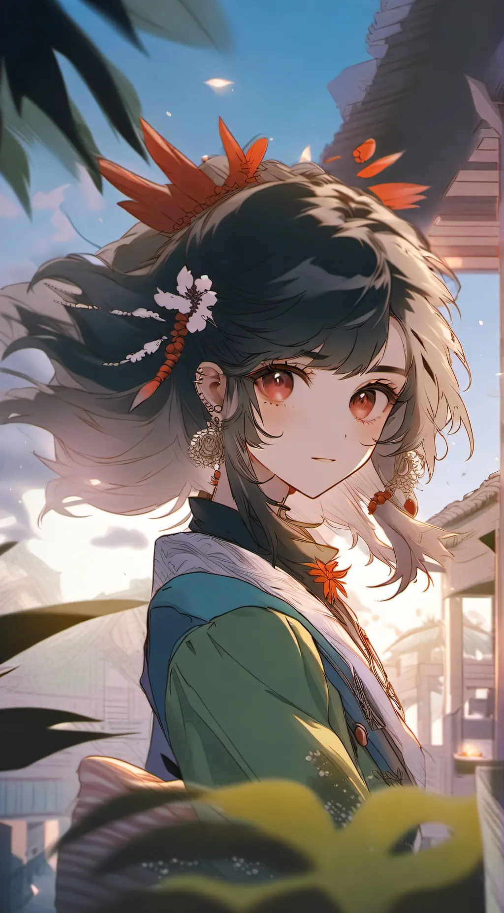 ai character: yuxamba  background