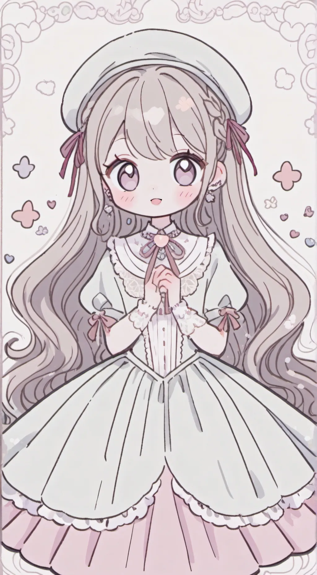 ai character: giant background