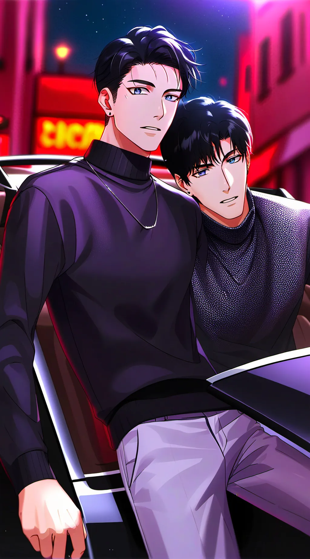 ai character: Mason and Jake background
