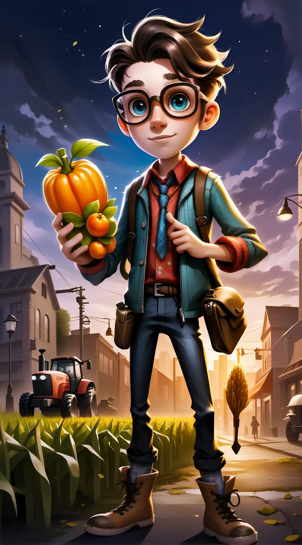 ai character: The App Tycoon's R background