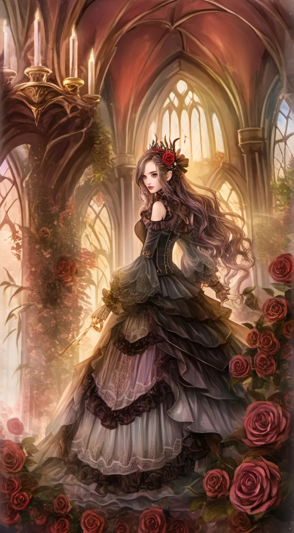 ai character: Princess  background
