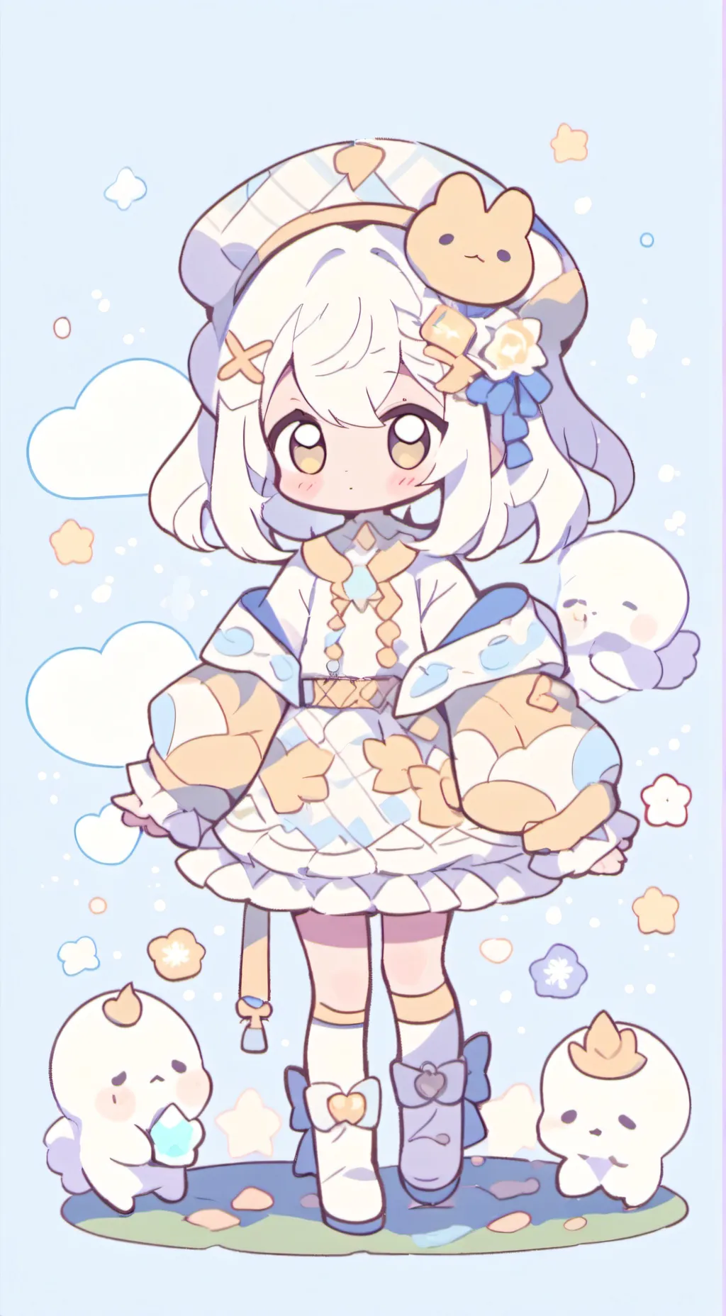ai character: HH background