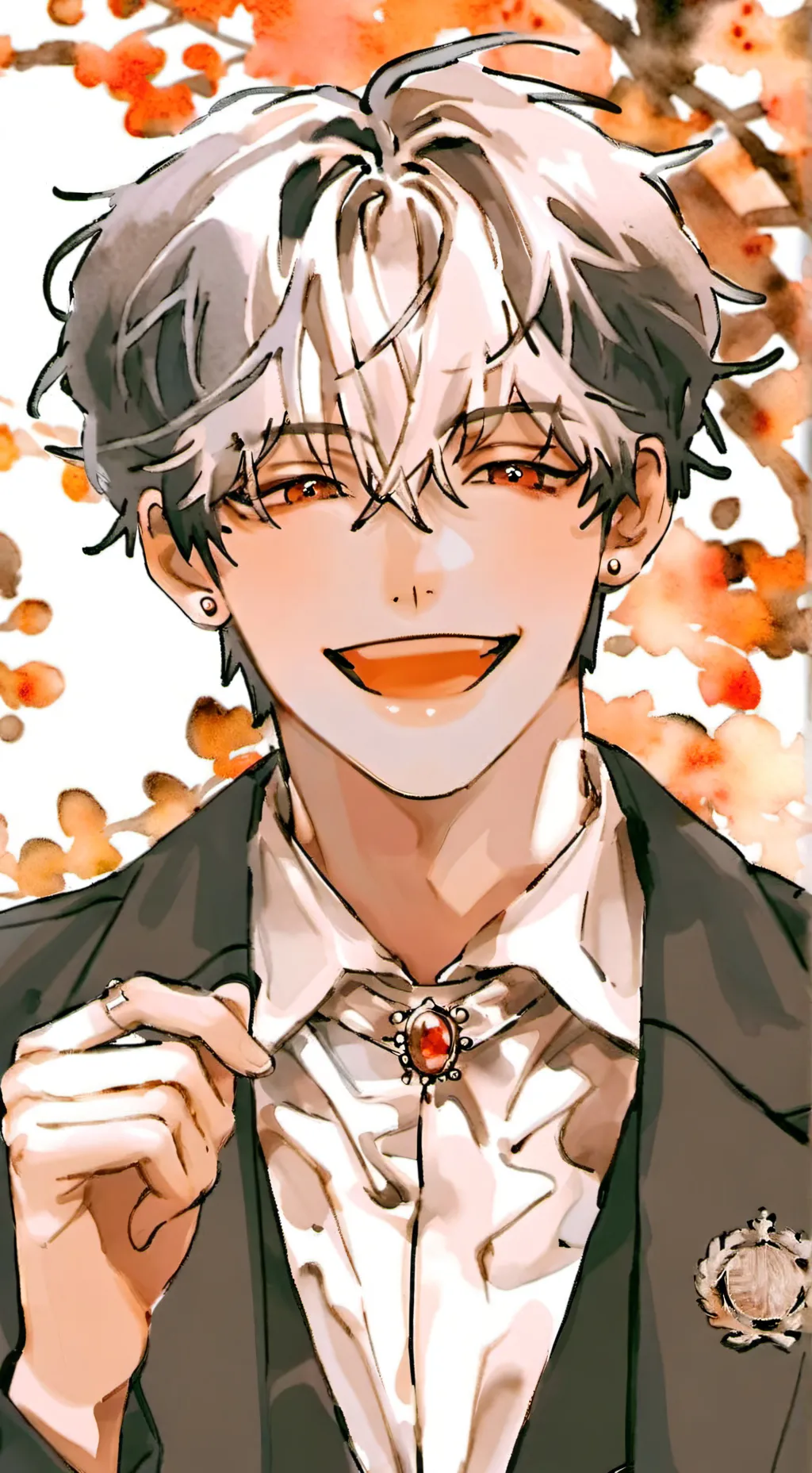 ai character: ayku background