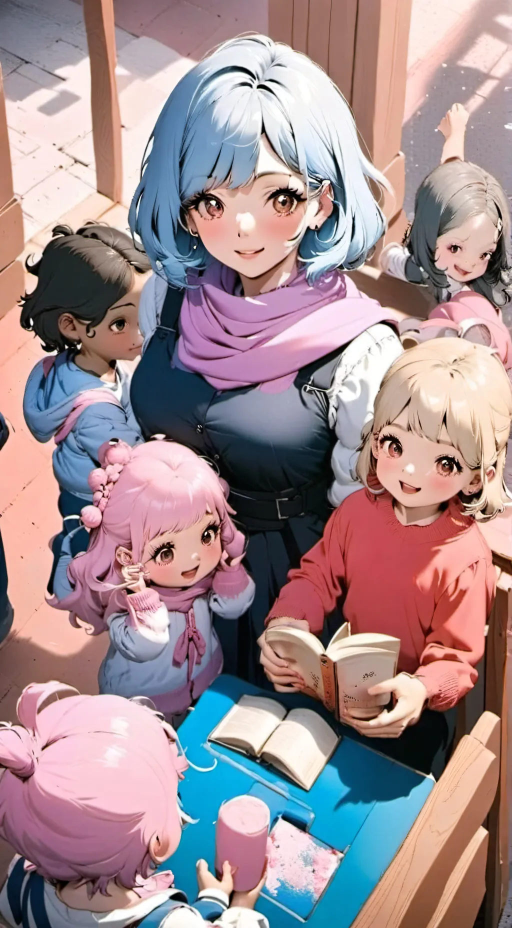 ai character: Maestra Rossana background