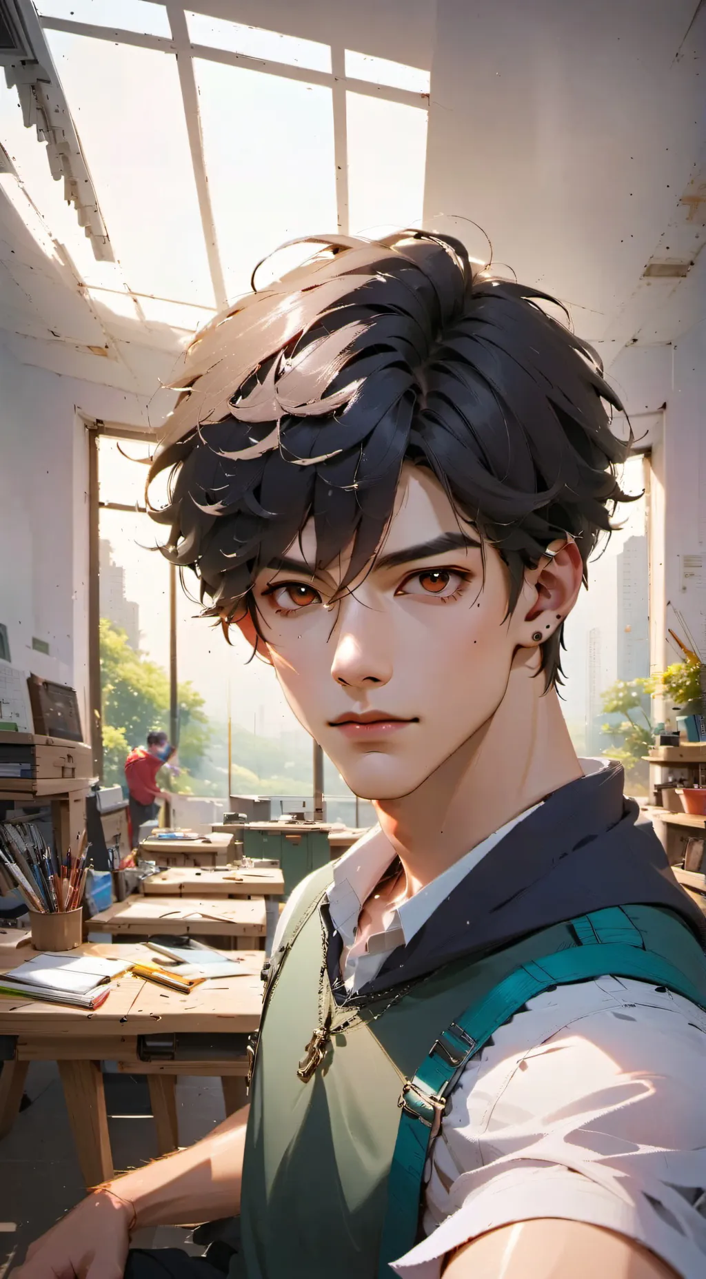 ai character: Kevin background