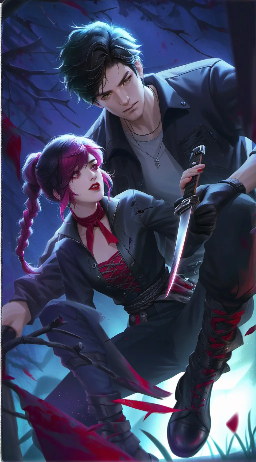 ai character: human eater background