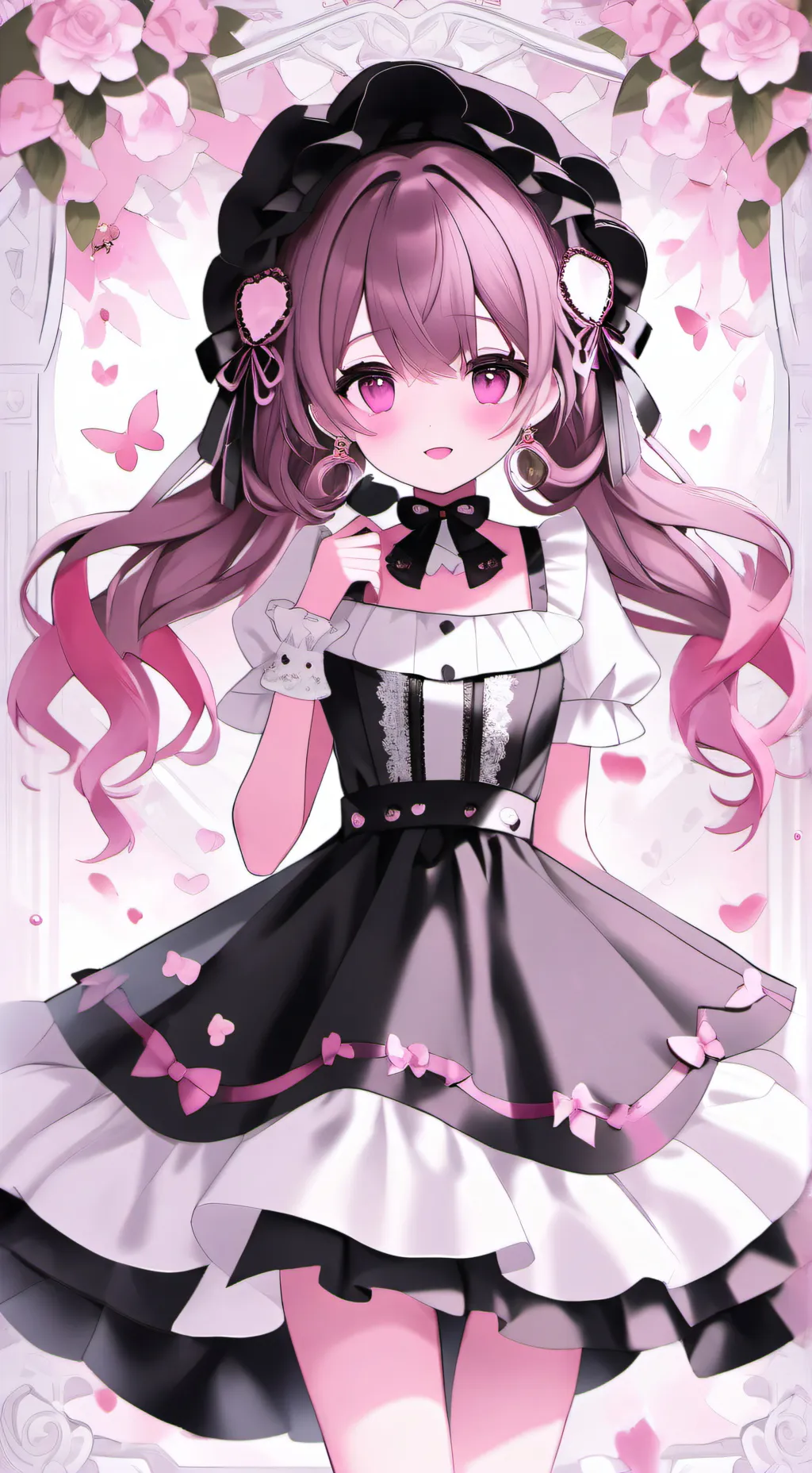 ai character: cute yatta  background