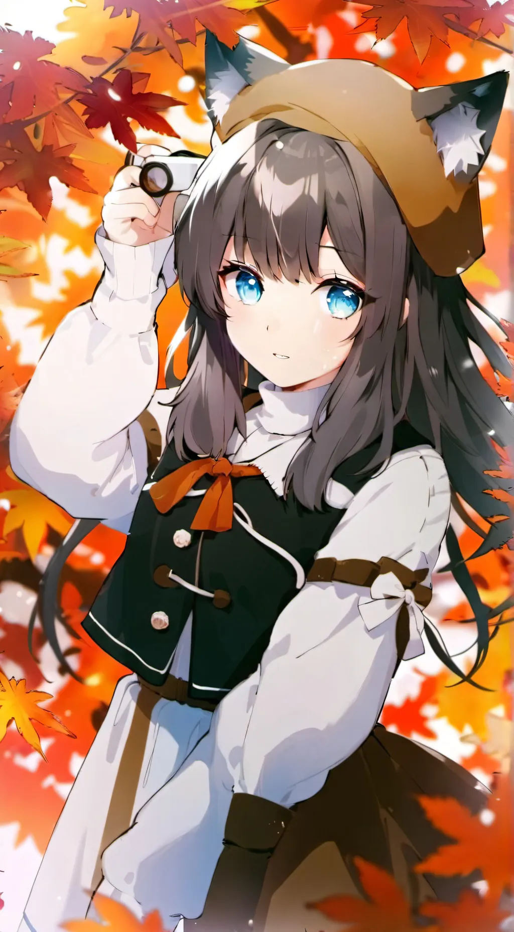 ai character: Luna background