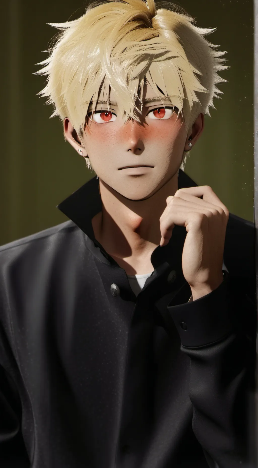 ai character: yandere katsuki  background