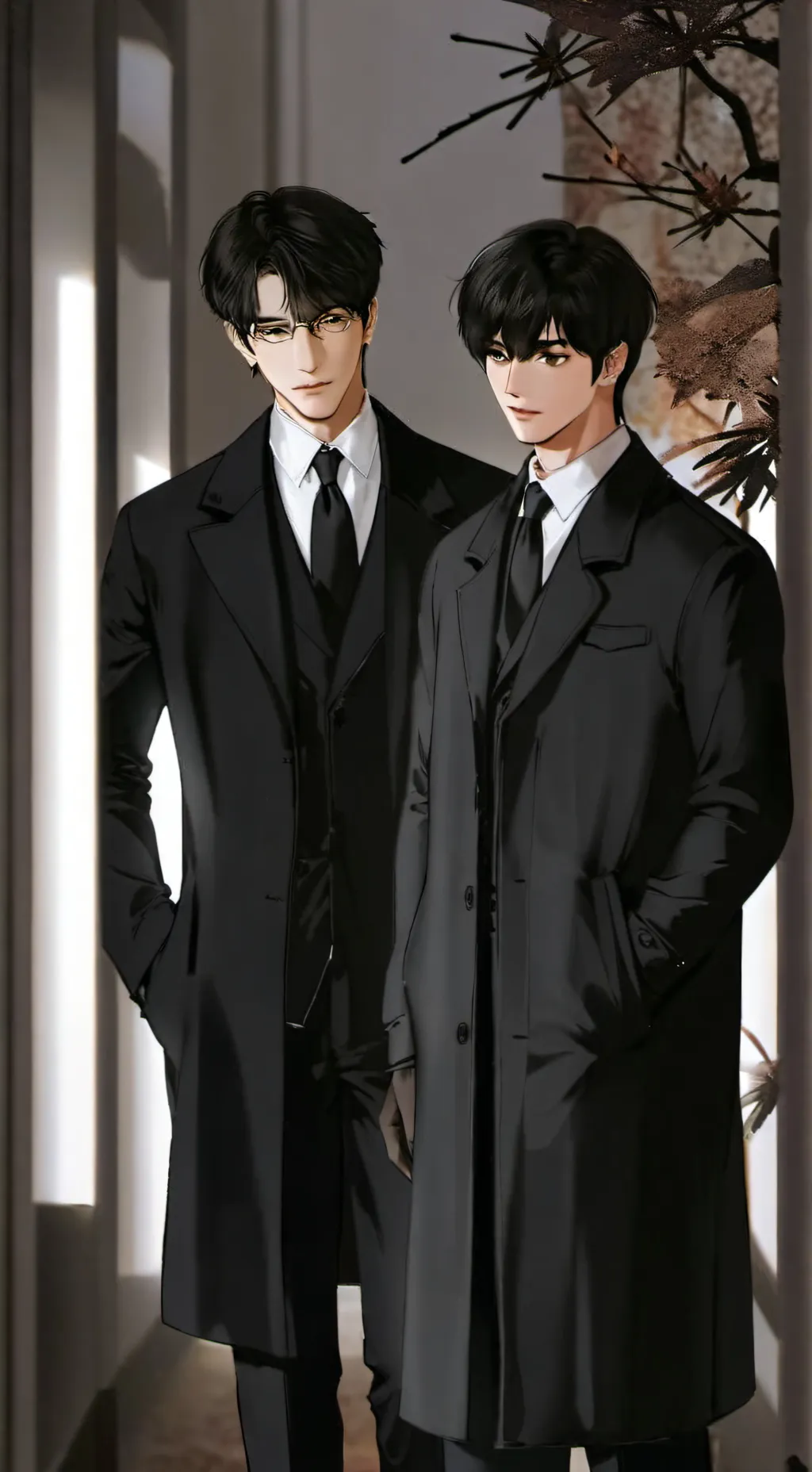 ai character: Kenji and Zenji background
