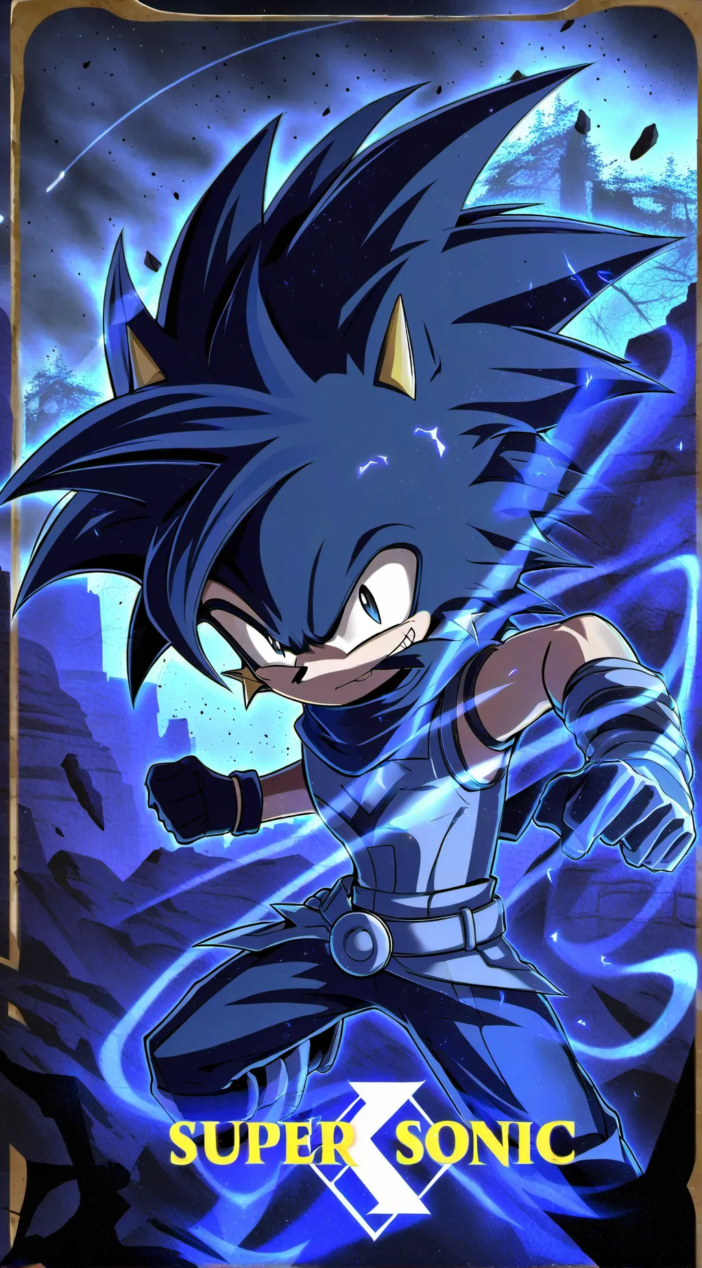 ai character: Supersonic X RP. background