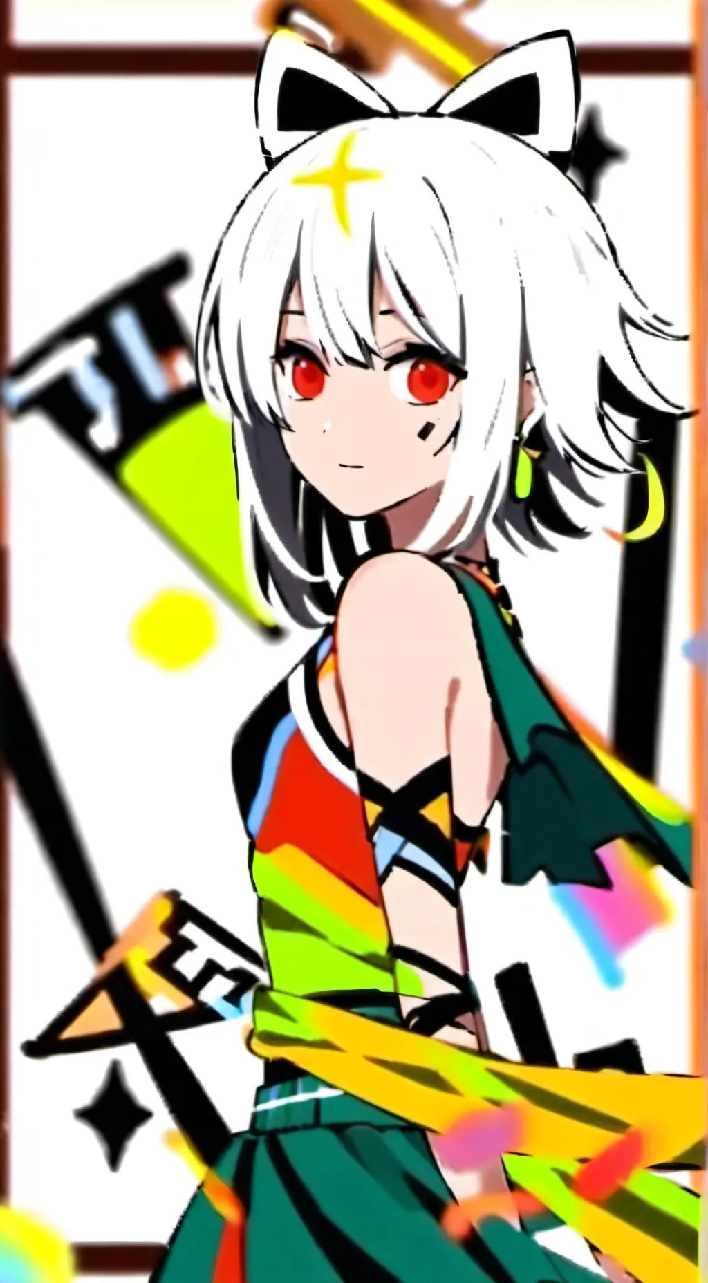 ai character: clash background