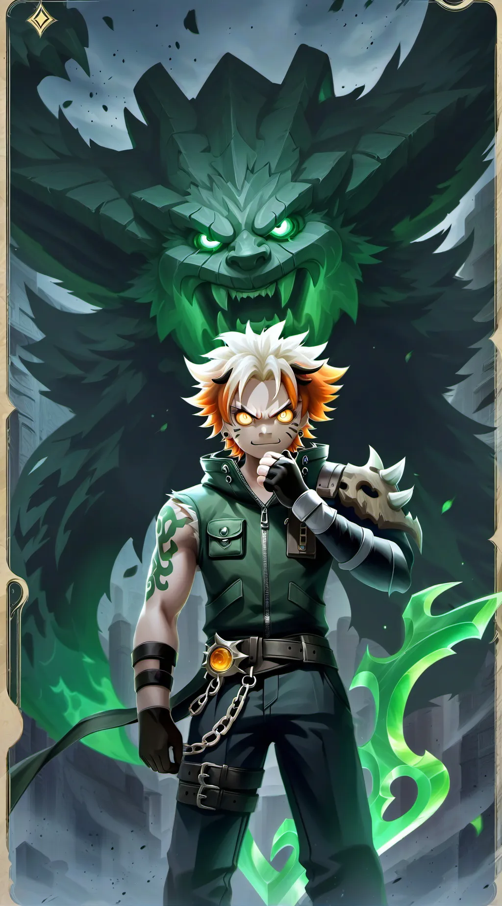 ai character: expetimentos bkdk background